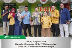 Jumat, 29 Agustus 2025 RSU PKU Muhammadiyah Kutowinangun dengan hangat menerima kunjungan dari MPKU PP Muhammadiyah