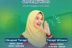 Layanan Terapi Okupasi dan Terapi Wicara Sudah Hadir di RSU PKU Muhammadiyah Kutowinangun